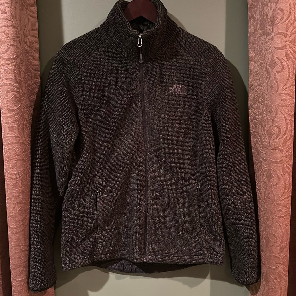 The North Face Osito 2 Fleece Jacket Coat Dark Green